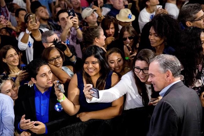 Clinton says veep pick Kaine is everything GOP ticket isn't | iNFOnews.ca Clinton says veep pick Kaine is everything GOP ticket isn't | iNFOnews.ca