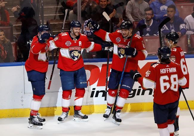 Barkov completes hat trick in OT, Panthers beat Maple Leafs | iNFOnews.ca