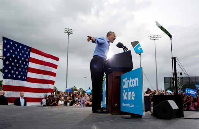 Obama's final push: Whirlwind 3-state tour for Clinton | iNFOnews.ca