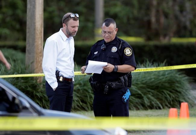 The Latest: Man arrested at bank was a trainee prison guard | iNFOnews.ca