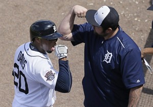 Sanchez shaky, gives up HR to Bautista in Tigers' 6-4 win over Toronto split squad | iNFOnews.ca CP32218257
