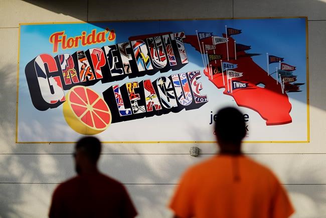 First workouts underway for MLB pitchers and catchers | iNFOnews.ca