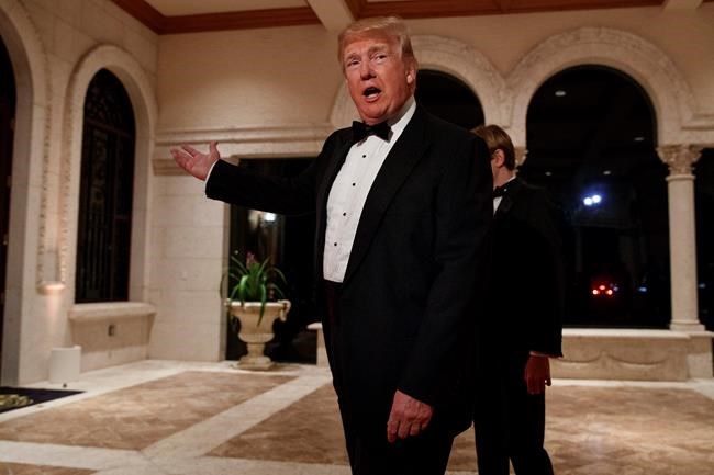 The Latest: Trump predicts a 'tremendous' year ahead | iNFOnews.ca