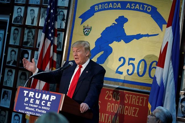 Trump: 'No interest' in Trump TV; campaign debuts show | iNFOnews.ca CP2032512832