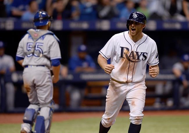 Lawrence walks home winner in MLB debut, Rays top Jays in 11 | iNFOnews.ca Lawrence walks home winner in MLB debut, Rays top Jays in 11 | iNFOnews.ca