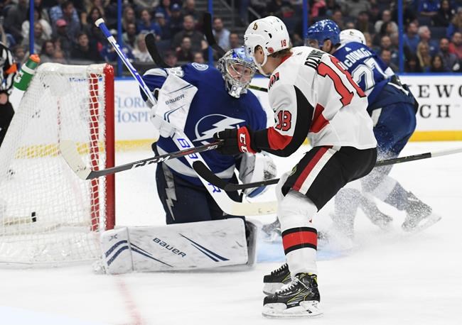 4-goal 3rd period lifts Senators past Lightning 6-4 | iNFOnews.ca