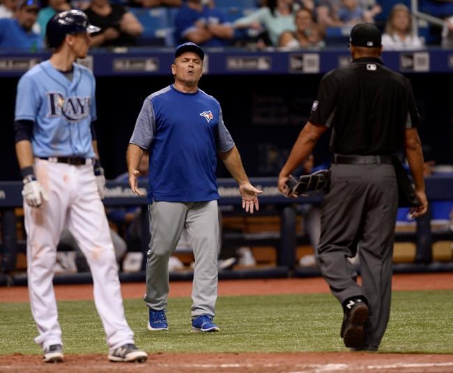 Blue Jays beat Rays 2-1 on Colome's wild pitch in 9th | iNFOnews.ca Blue Jays beat Rays 2-1 on Colome's wild pitch in 9th | iNFOnews.ca