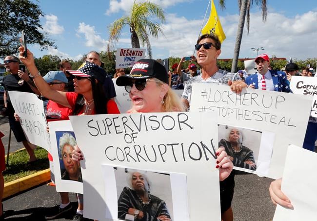 The Latest: Florida counties begin recounting ballots | iNFOnews.ca