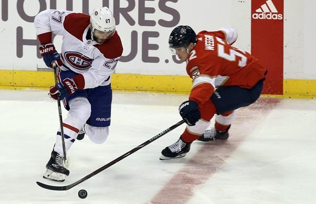 Reimer stops 37 for another shutout, Panthers beat Habs 2-0 | iNFOnews.ca Reimer stops 37 for another shutout, Panthers beat Habs 2-0 | iNFOnews.ca
