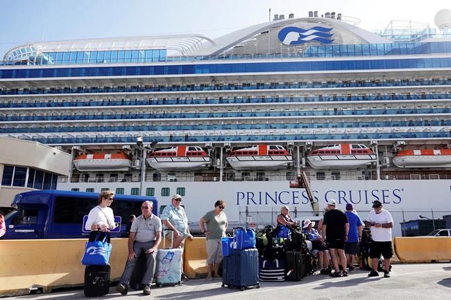 A third Princess cruise ship kept at sea pending virus tests | iNFOnews.ca