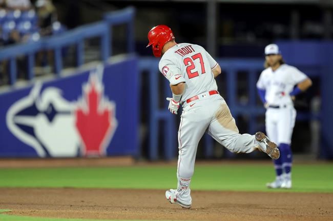 Angels win 7-5 in home opener for Florida-based Blue Jays | iNFOnews.ca
