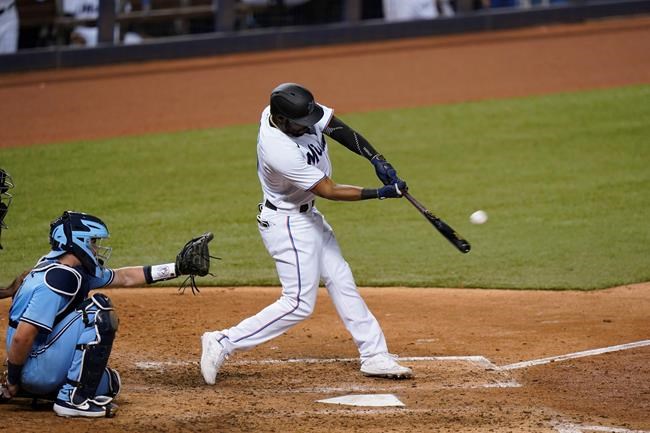 Marte's homer gives Marlins 3-2 win over Blue Jays | iNFOnews.ca