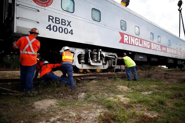 Ringling Bros. circus cars get new home in Williston | iNFOnews.ca
