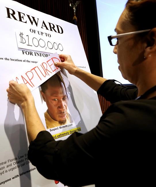 Police: Fugitive wanted in officer's fatal shooting captured | iNFOnews.ca Police: Fugitive wanted in officer's fatal shooting captured | iNFOnews.ca