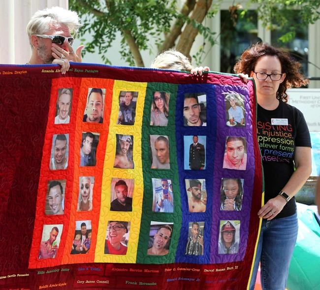 Somber memorials on anniversary of Florida nightclub rampage | iNFOnews.ca CP2061065179