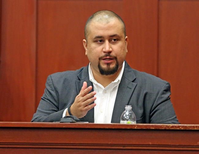 Zimmerman charged with stalking Trayvon film investigator | iNFOnews.ca CP769191283