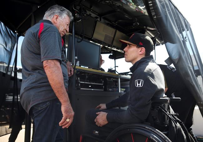 Wickens determined to get out of wheelchair and race again | iNFOnews.ca