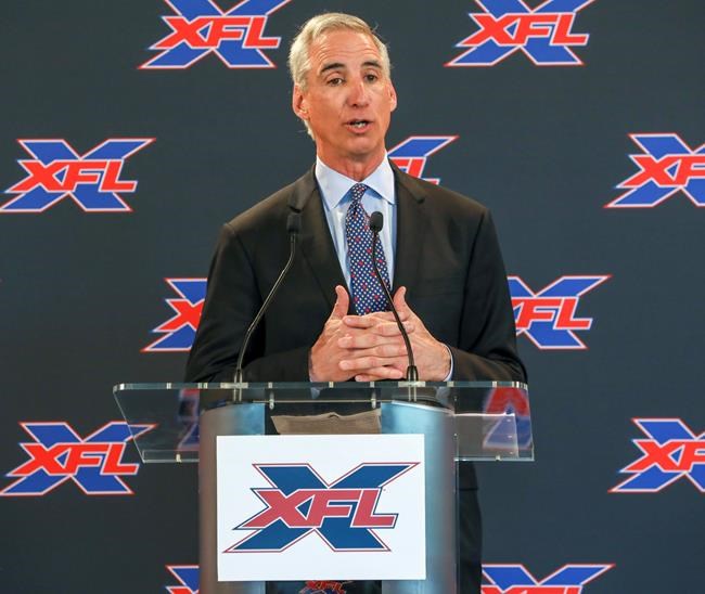 XFL files for bankruptcy, cites COVID-19 crisis | iNFOnews.ca CP1991042133
