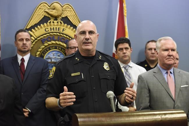 The Latest: Tampa police arrest man in string of killings | iNFOnews.ca
