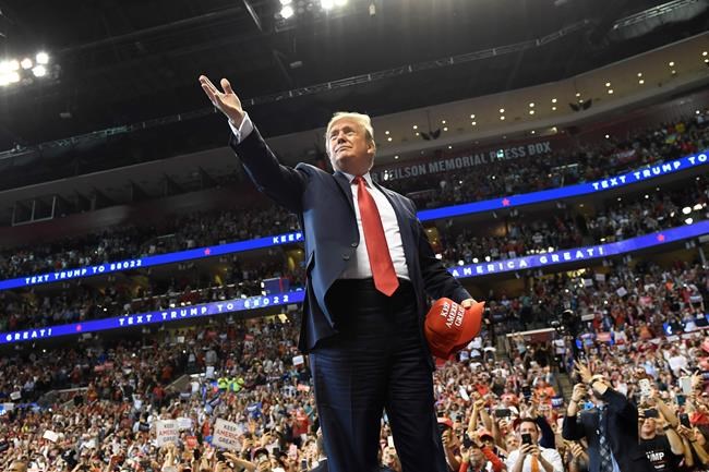 The Latest: Trump slams media over impeachment coverage | iNFOnews.ca