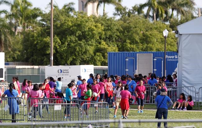 The Latest: Florida asking Trump to stop separating families | iNFOnews.ca