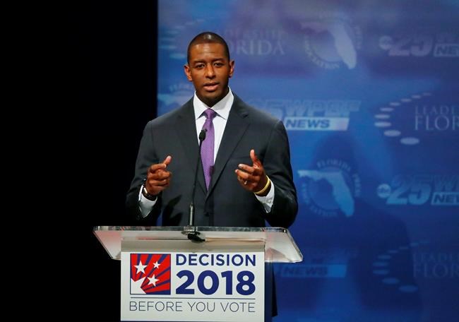 DeSantis, Gillum exchange insults in final Florida debate | iNFOnews.ca CP315051048