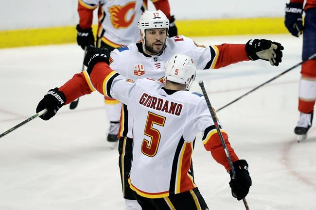 Talbot makes 38 saves, Flames beat Panthers 3-0 | iNFOnews.ca