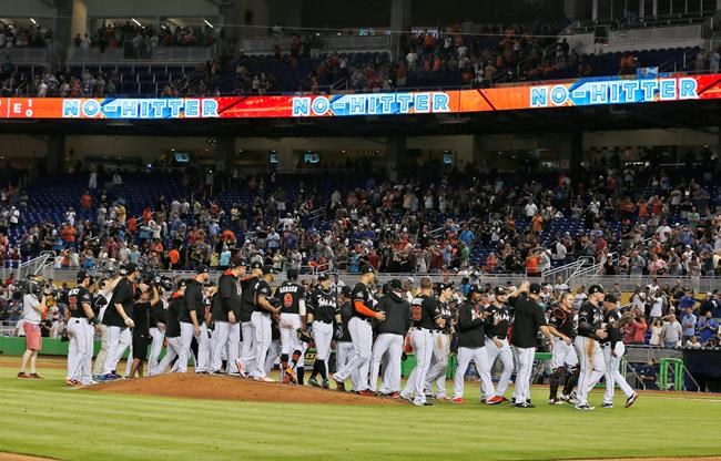Volquez throws no-hitter, Marlins top Diamondbacks 3-0 | iNFOnews.ca