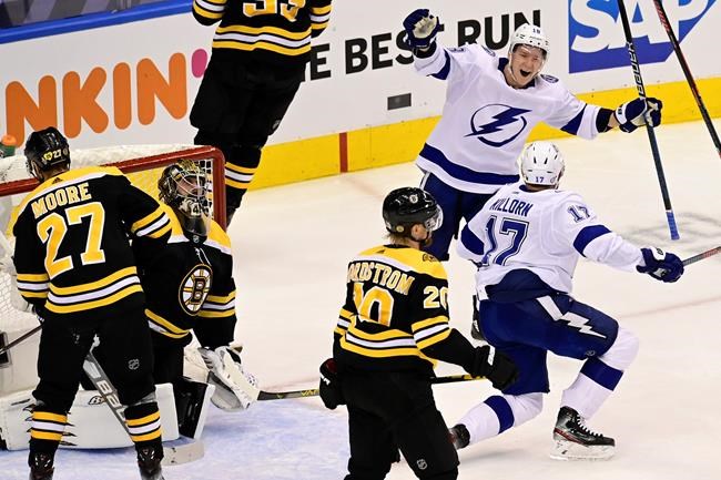 Lightning pound Bruins 7-1, take 2-1 lead in second-round playoff series | iNFOnews.ca