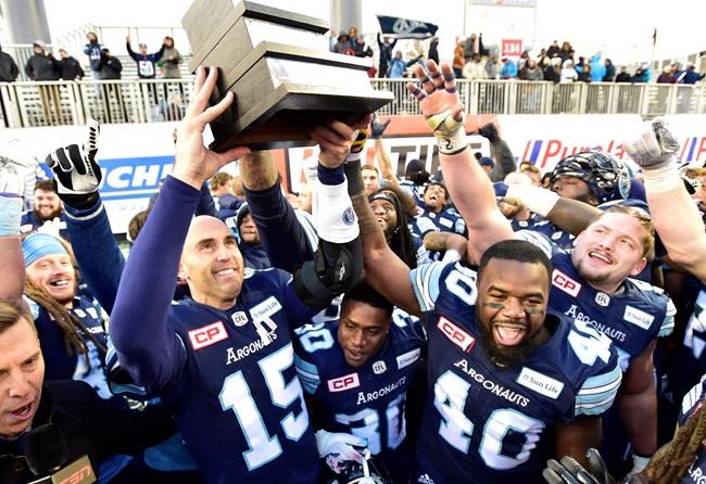 Fajardo's late TD run earns Argos wild East final win over Riders | iNFOnews.ca