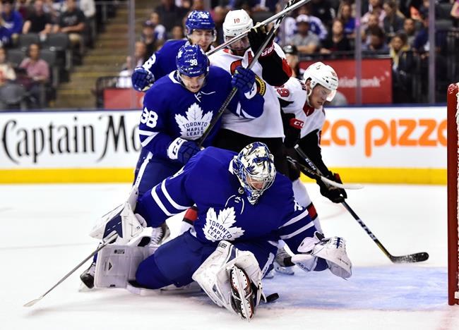 Burgdoerfer scores go-ahead goal as Senators top Leafs in pre-season | iNFOnews.ca CP1580783760