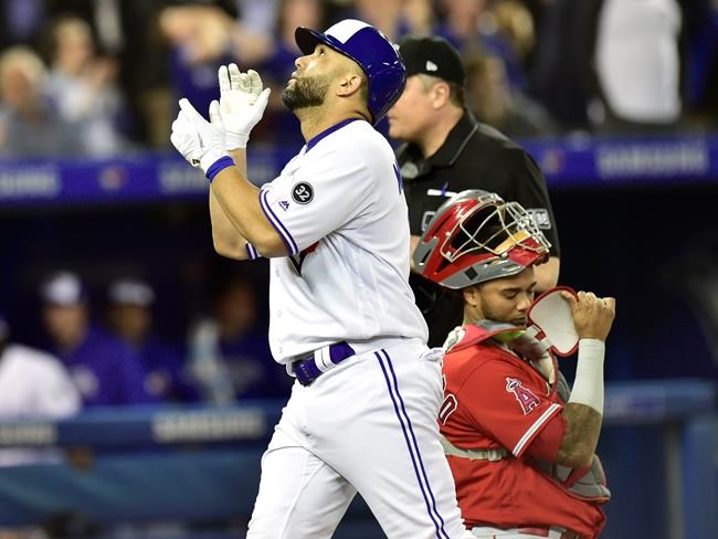 Morales, Happ lead Jays past Angels 5-3; Toronto ends four-game losing skid | iNFOnews.ca CP2033297430