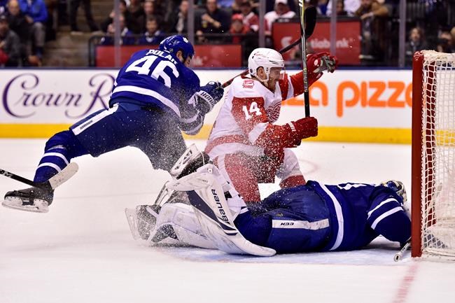 Kadri scores winner, Leafs beat Red Wings to stretch club-record home win streak to 13 | iNFOnews.ca Kadri scores winner, Leafs beat Red Wings to stretch club-record home win streak to 13 | iNFOnews.ca