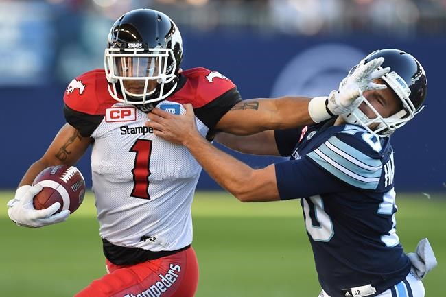 Mitchell leads streaking Stampeders to convincing 48-20 win over Argonauts | iNFOnews.ca Mitchell leads streaking Stampeders to convincing 48-20 win over Argonauts | iNFOnews.ca