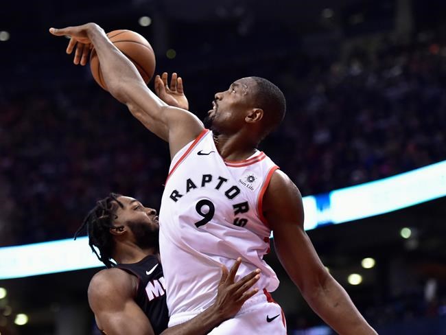 Raptors edge Heat 117-109 in OT in final home game of regular season | iNFOnews.ca