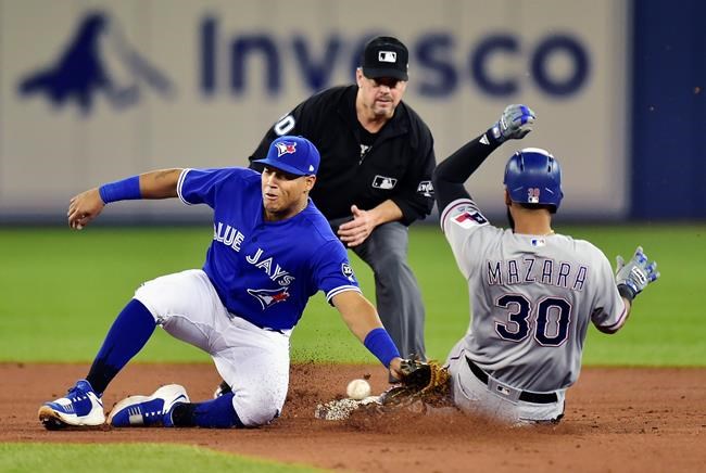 Gurriel Jr. hits first major league homer in Blue Jays' 7-4 loss to Rangers | iNFOnews.ca