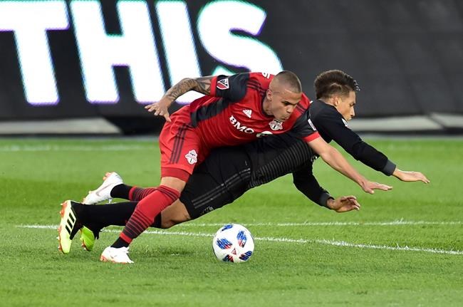 Toronto FC roars back to tie D.C. United 4-4 on a crazy night at BMO Field | iNFOnews.ca