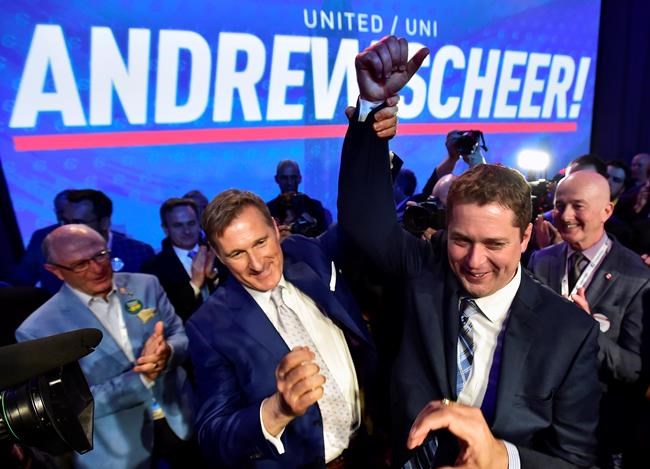 Andrew Scheer narrowly beats Bernier to become federal Conservative leader | iNFOnews.ca
