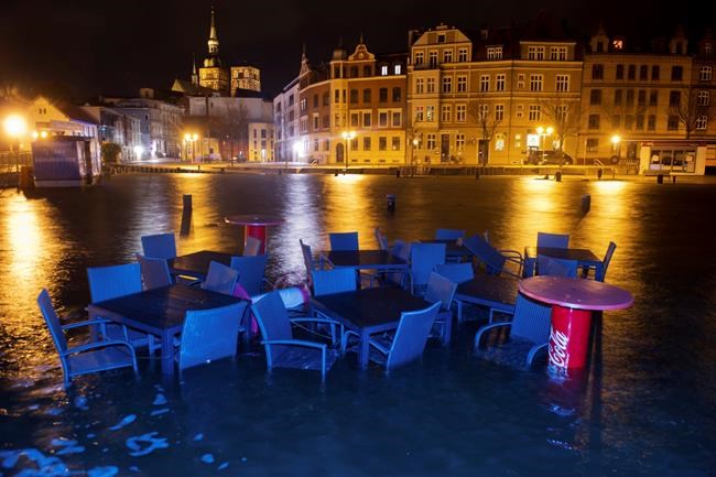 Stormy weather causes flooding along German Baltic coast | iNFOnews.ca