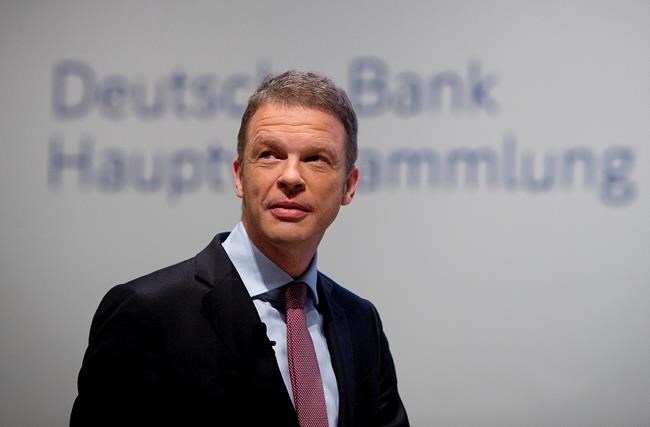 Deutsche Bank 'on track' for 1st full-year profit since 2014 | iNFOnews.ca CP1686182748