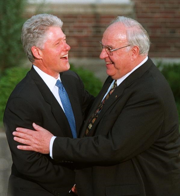 Germany's Kohl to be honoured by Macron, Clinton at EU event | iNFOnews.ca