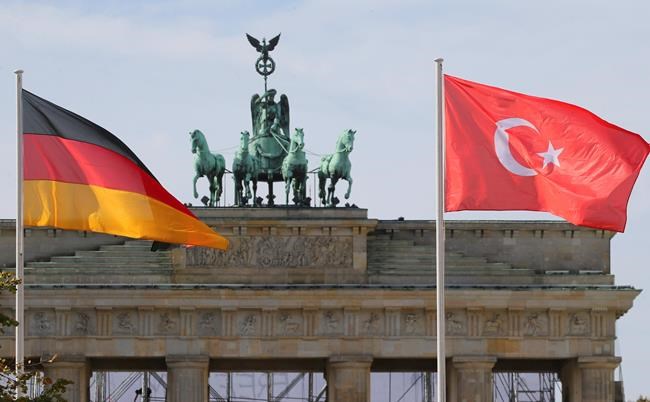 Turkey's Erdogan arrives in Germany on bridge-building visit | iNFOnews.ca