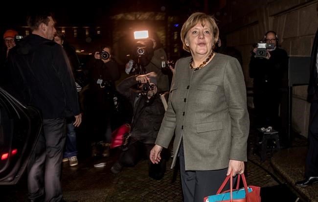 Merkel presses on with German gov't talks, length unclear | iNFOnews.ca