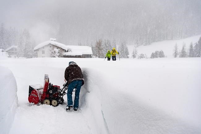 The Latest: Man clearing roof dies in avalanche in Austria | iNFOnews.ca The Latest: Man clearing roof dies in avalanche in Austria | iNFOnews.ca
