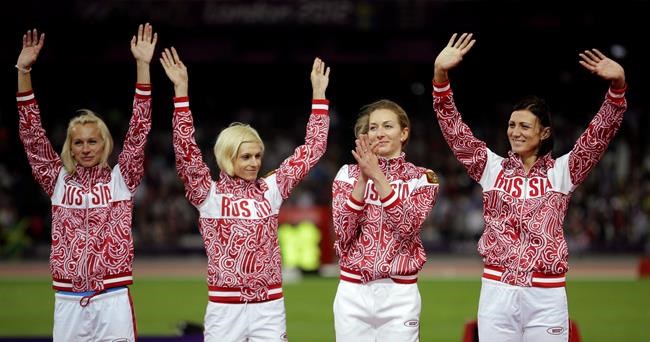 Russia loses 2012 Olympic silver in women's 4x400 relay | iNFOnews.ca Russia loses 2012 Olympic silver in women's 4x400 relay | iNFOnews.ca