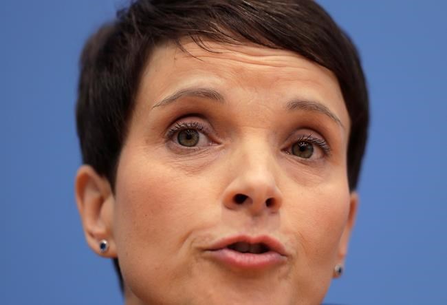Prominent German nationalist figure Petry to leave party | iNFOnews.ca Prominent German nationalist figure Petry to leave party | iNFOnews.ca