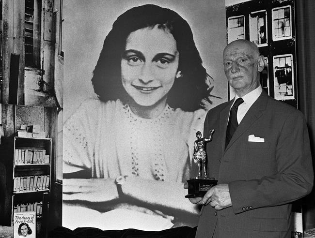 Anne Frank's family tried to escape to US, hit roadblocks | iNFOnews.ca