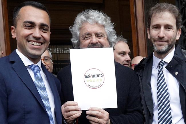 Italy's 5-Stars split with core 'direct democracy' platform | iNFOnews.ca