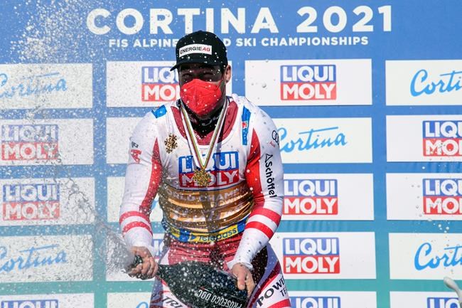 Kriechmayr matches legends with double speed gold at worlds | iNFOnews.ca