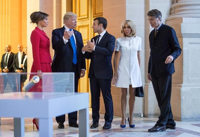 Trump caught on tape complimenting Macron's wife's body | iNFOnews.ca Trump caught on tape complimenting Macron's wife's body | iNFOnews.ca